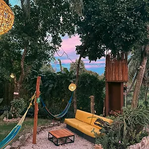 Campsite El Buho Eco-cabanas, Bacalar