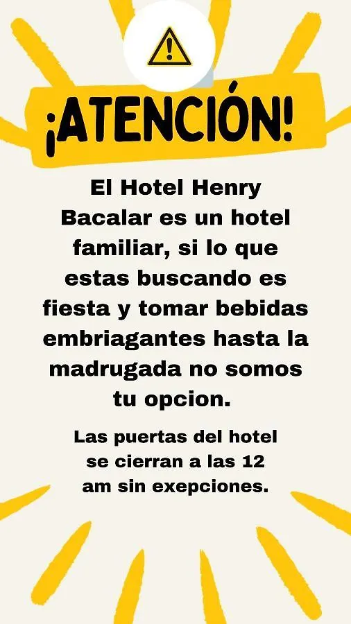 Hotel Henry باكالار المكسيك
